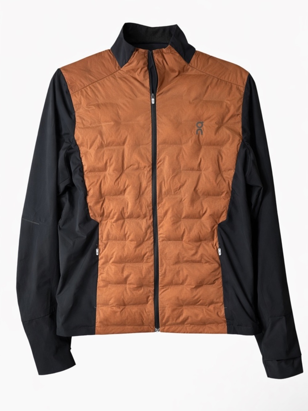 On Running Climate Jacket Insulated Hybrid Cocoa Black Women's Large